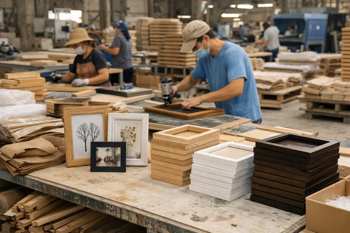 Đơn Vị Gia Công Khung Ảnh Gỗ Xuất Khẩu Theo Yêu Cầu, Giá Xưởng