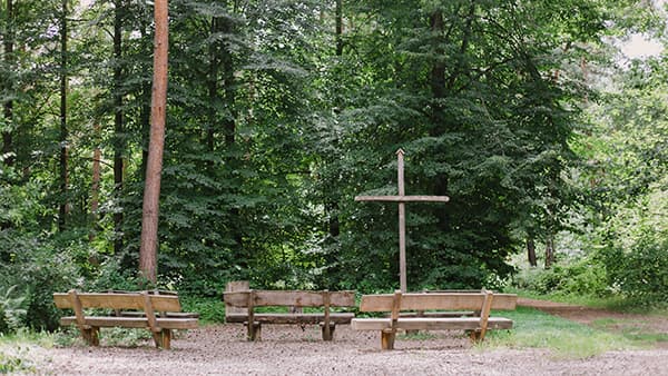 Andachtsplatz im FriedWald Dudenhofen