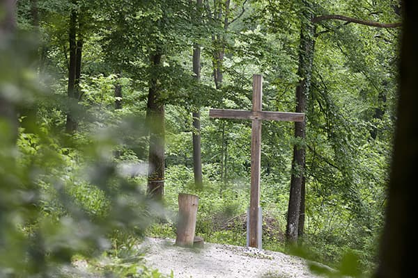 Andachtsplatz im FriedWald Fränkische Schweiz