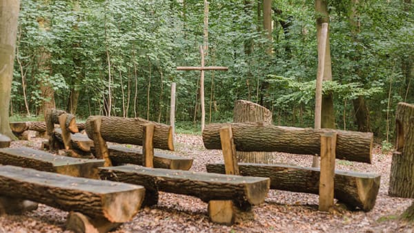 Andachtsplatz im FriedWald Grevesmühlen