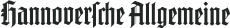 Logo der Zeitung Hannoversche Allgemeine