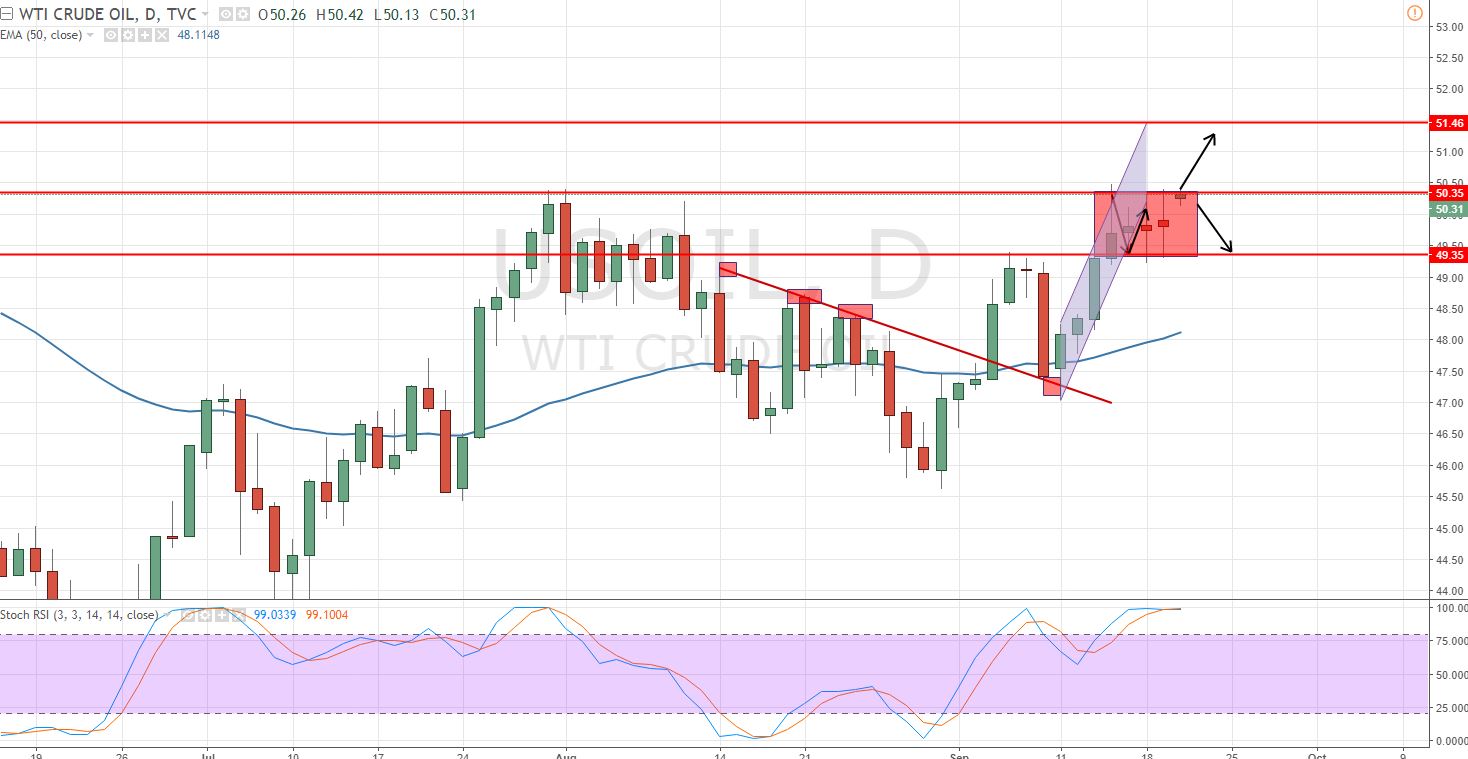 Crude Oil - Daily Chart