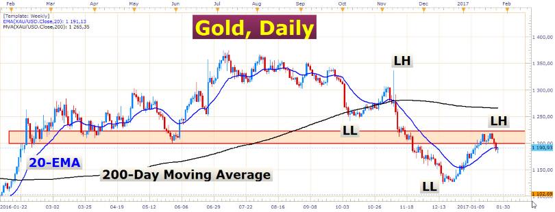 Grafico giornaliero dell