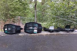 Ride Engine Saber V1 S und L Trapez Harness mit Spreader Bar NEU