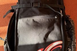 Cabrinha Kitesegel Nomad 7qm blau schwarz 2012 mit Bar