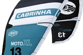 Cabrinha Tubekite Moto_XL Apex C4 black / aqua / white 2024  - Größe 17 qm