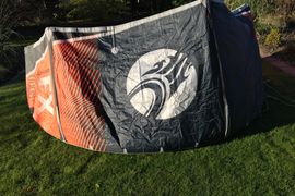 Cabrinha Kite FX 2021, 6 qm, schwarz orange, toll