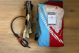 Cabrinha Switchblade 9m 2017 mit Stange und Leitungen