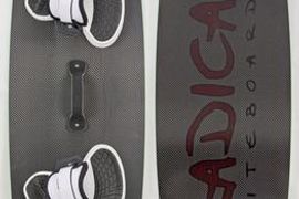 RADICAL KITEBOARDS Kiteboard, 135x42 cm, Carbon Design