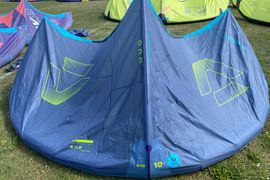 10m² Duotone Evo 2025 komplett mit TrustBar Quad Control Gr.:S/M 2024 12-24m