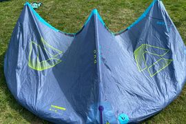 7m² Duotone Evo 2025 komplett mit TrustBar Quad Control 2024 12-24m