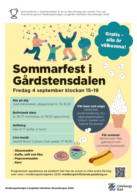 Sommarfest i Gårdstensdalen