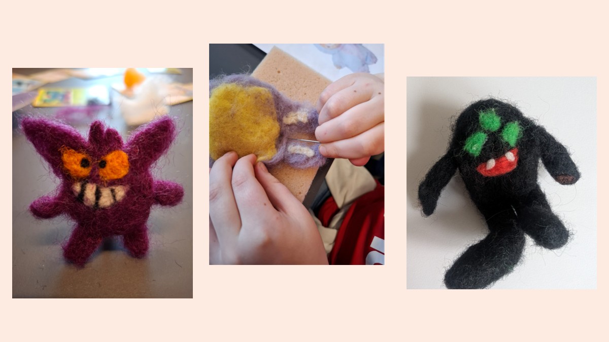 Nåltovningsworkshop: för barn 6-13 år