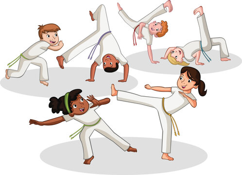 Capoeira för barn och unga i Torpahallen