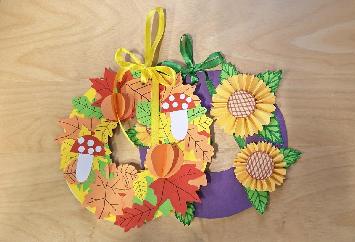 Kreativ workshop - Pyssla en höstkrans!