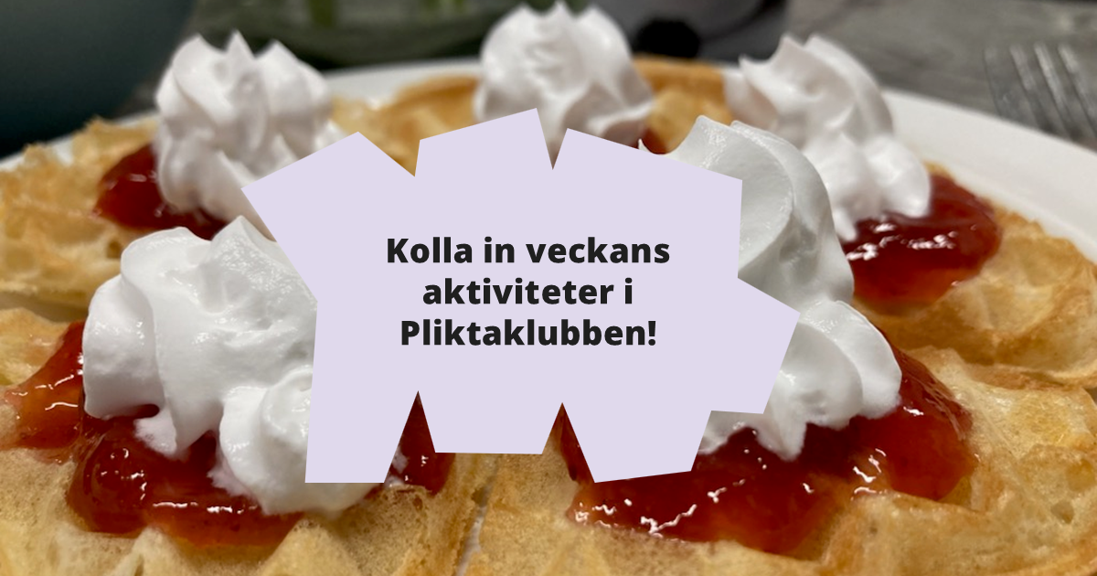 Bild till evenamnget Kolla in vad som händer på Plikta v. 6 här! 