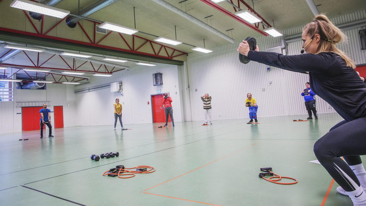 Gratis träning för kvinnor Geråshallen