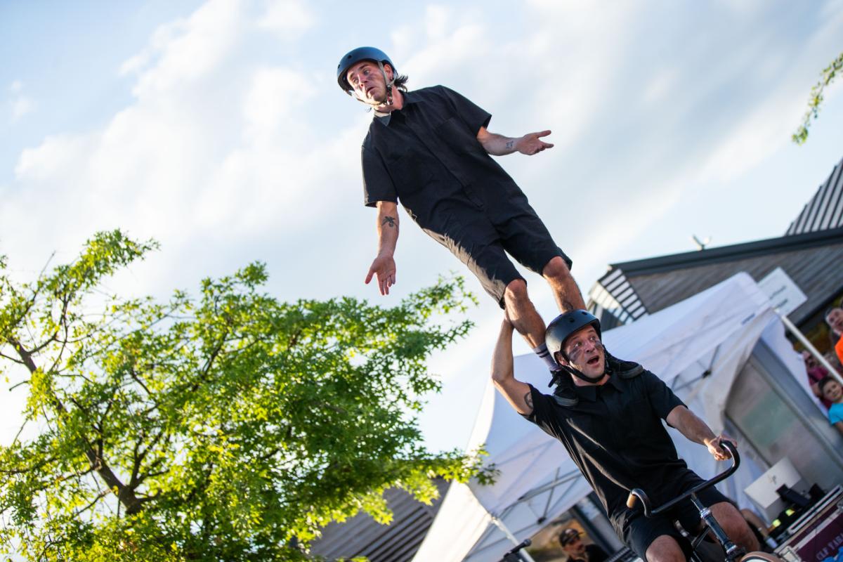 Göteborgs dans- och teaterfestival: Cirkus med Duo Padella