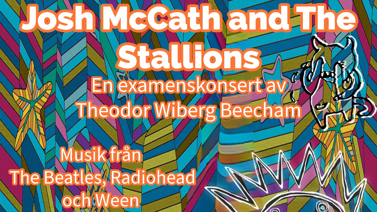 Bild till evenamnget Josh McCath and the Stallions + eKo @ Kulturlagret