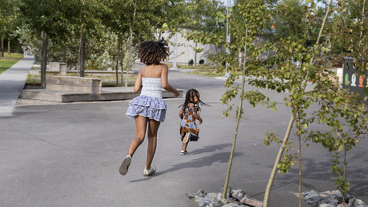 Familjecentralslopp i Opalparken