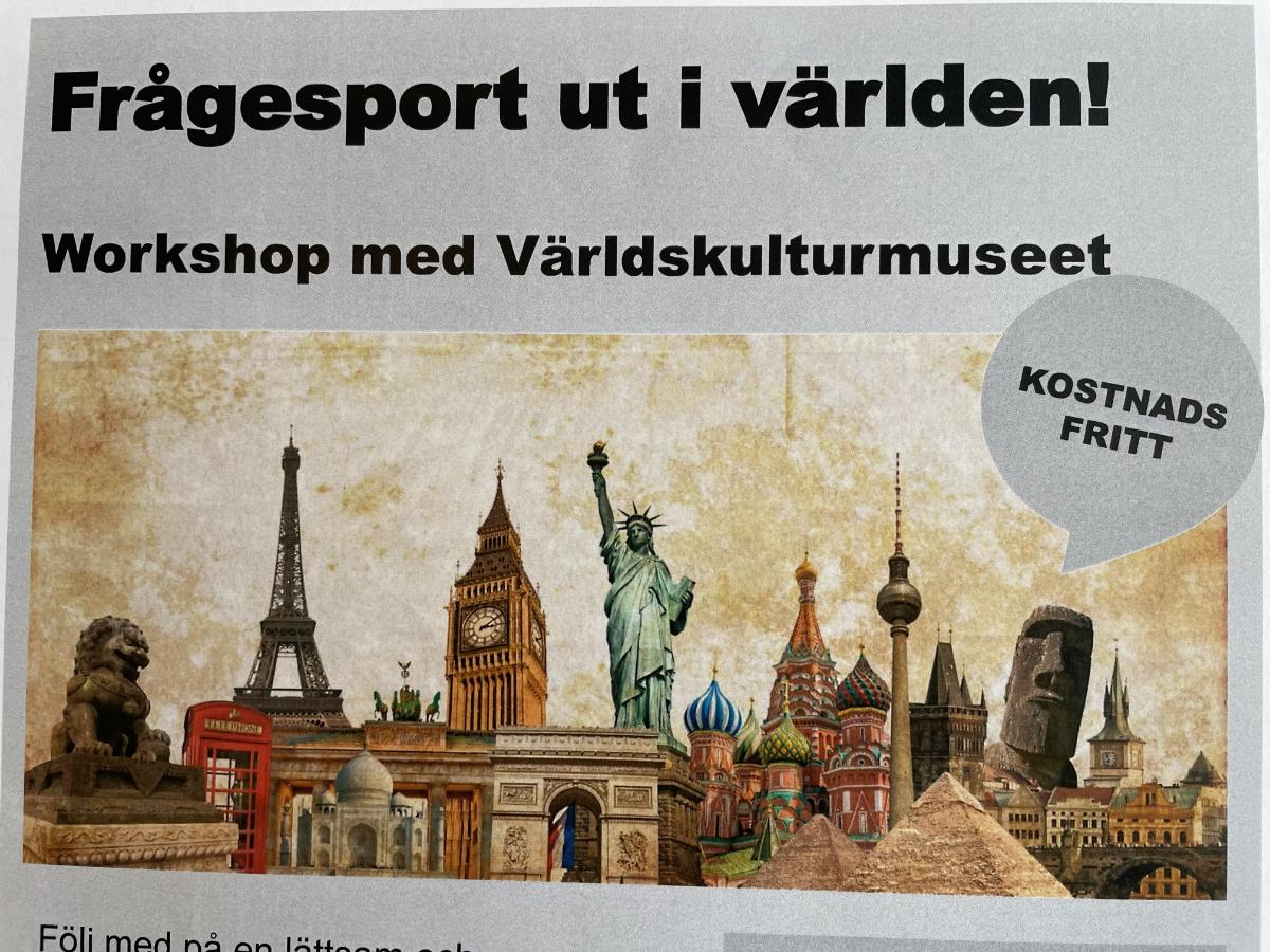 Frågesport ut i världen!