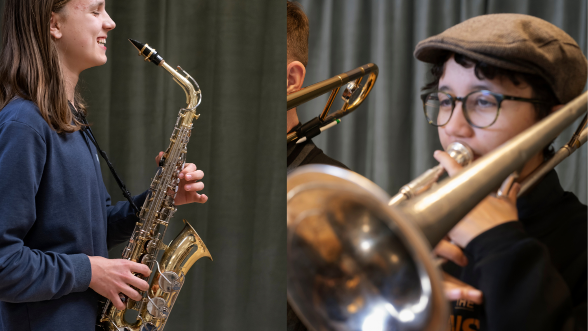 Trombon och saxofon - Kortkurs för dig född 2013-2018. Plats: Gärdåsskolan