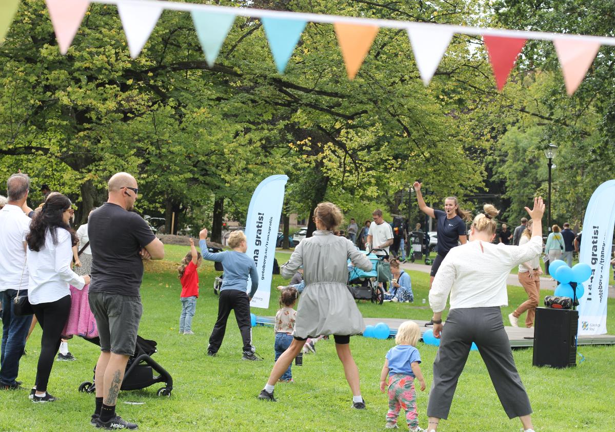 Rörelseglädje i Kungsparken