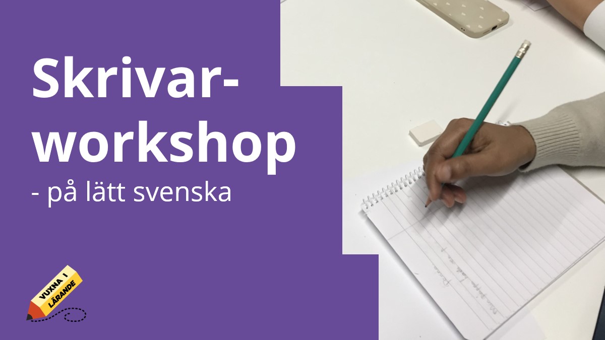 Skrivarworkshop på lätt svenska