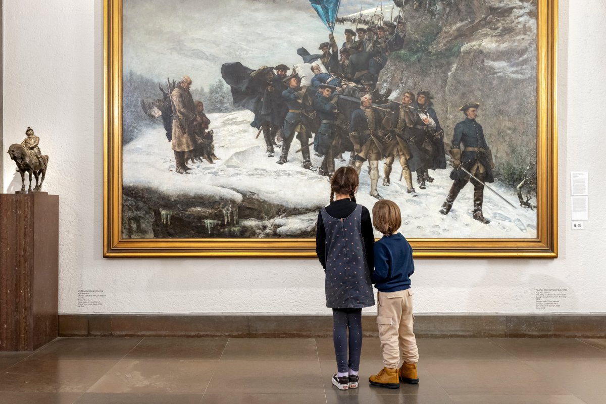 Höstlovsmåndag på Göteborgs konstmuseum. För barn med NPF-diagnos eller liknande behov.