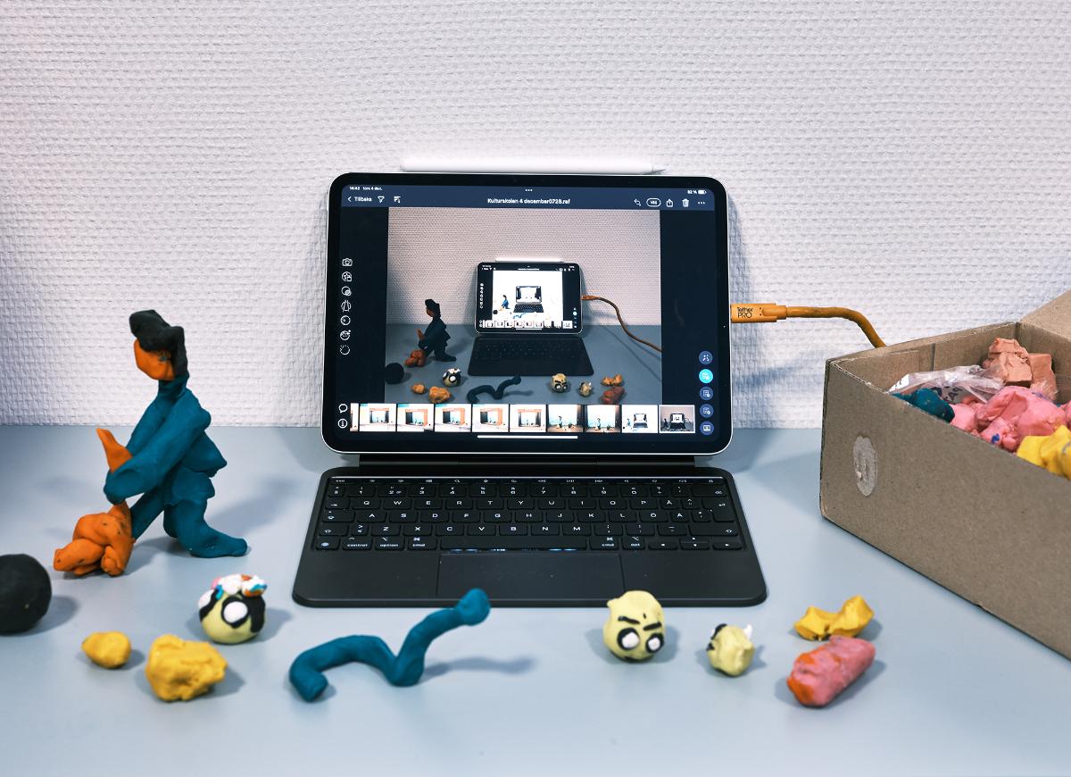 Prova på stop motion med lera , för dig 6-19 år, Plats: Placet, Frölunda Kulturhus