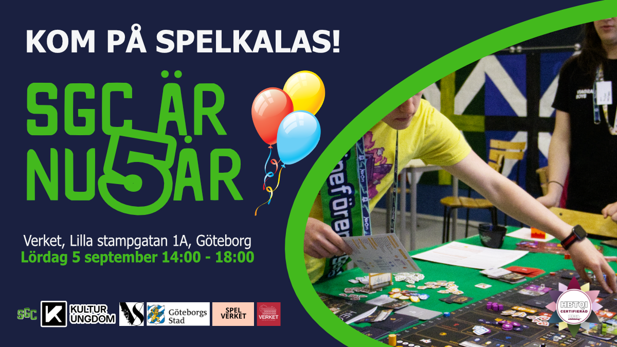 Kom på spelkalas!