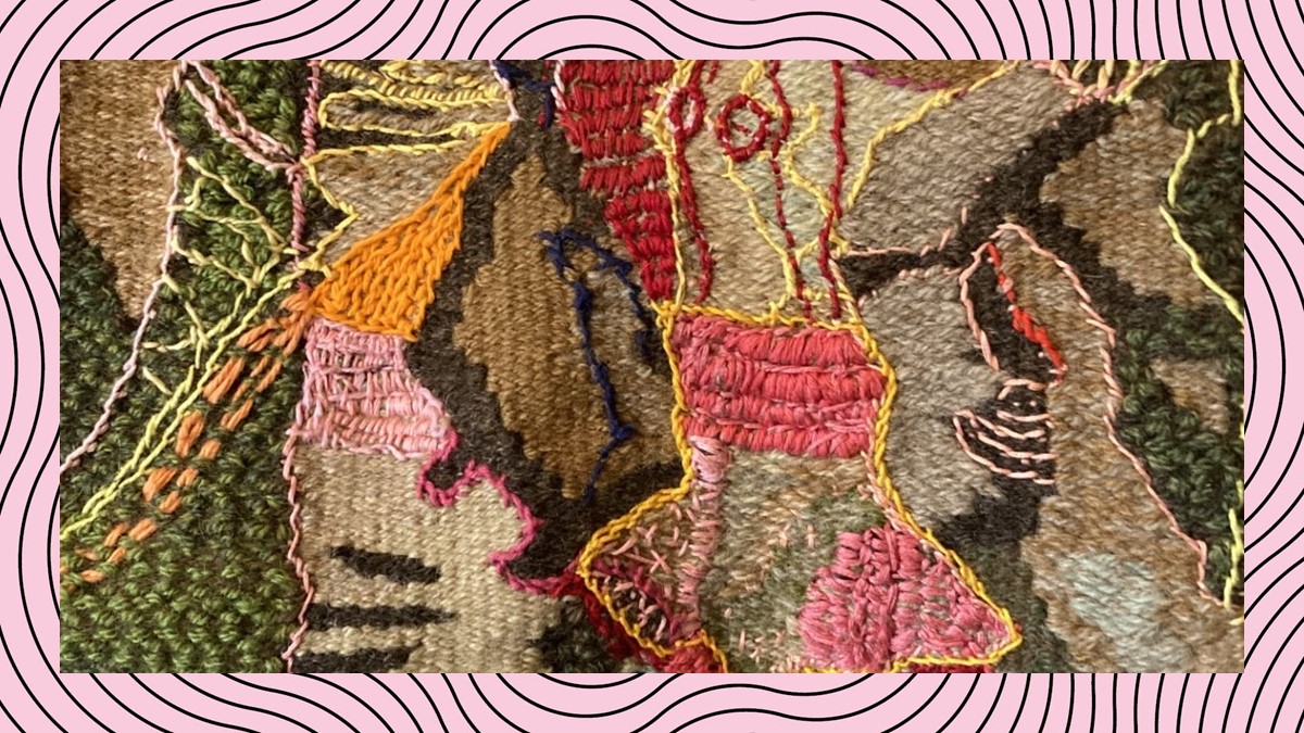 Bild till evenamnget Utställning: Broderier – Kirsti Kuusela