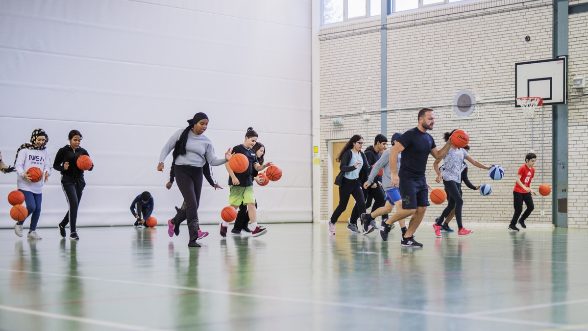 Höstlovskul i Landala sporthall