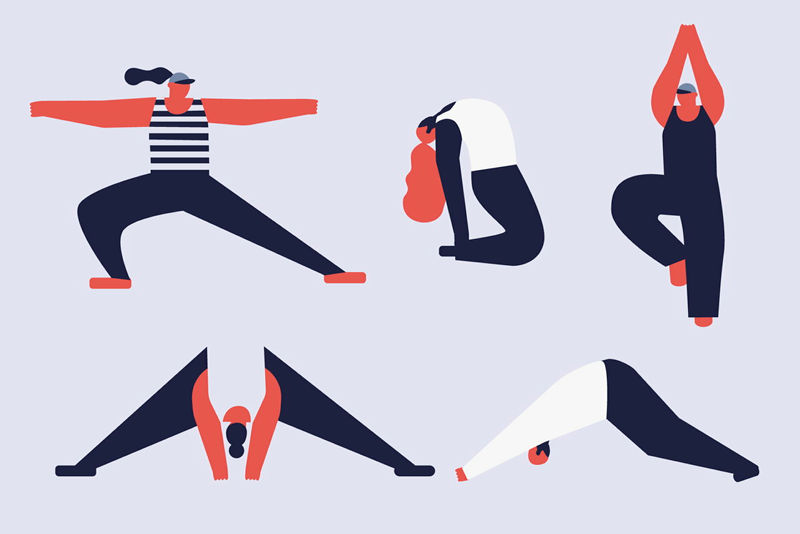 Bild till evenamnget Dans och yoga