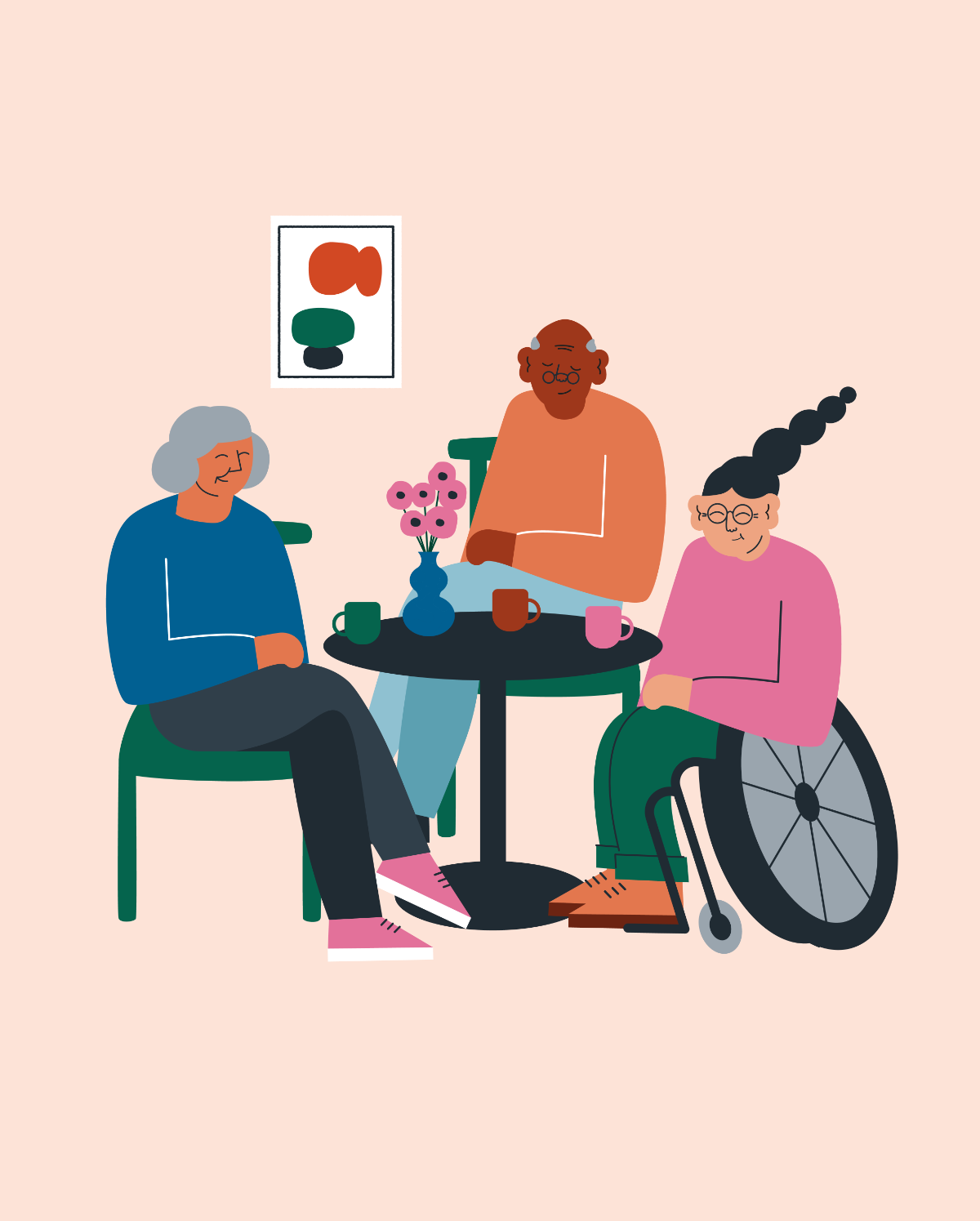 Drop in med kaffe för dig som är senior!