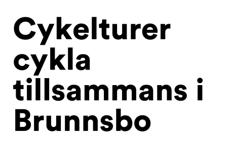 Cykelturer- cykla tillsammans i Brunnsbo