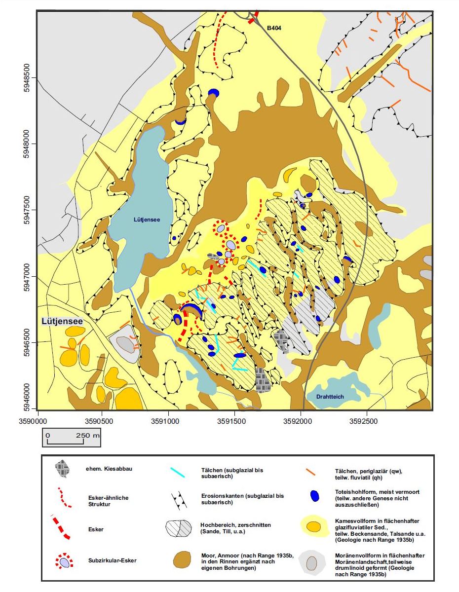Geomorphologische Übersichtskarte