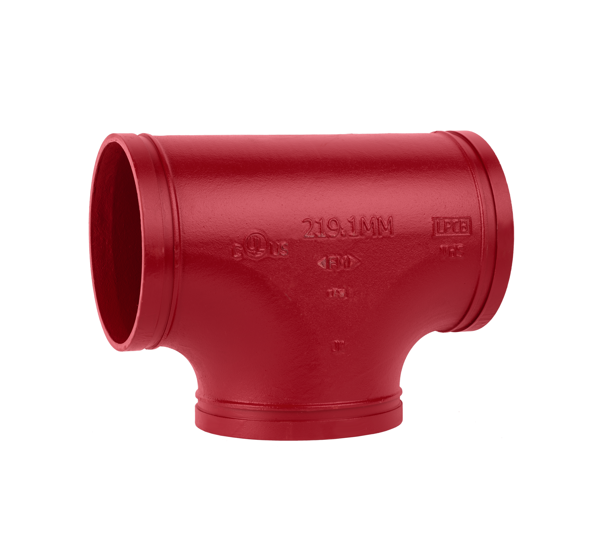 Тройник равносторонний, DN 1", чугун, ADL