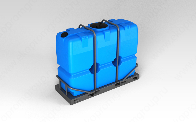  Емкость SK 2000л синяя 2100х750х1590