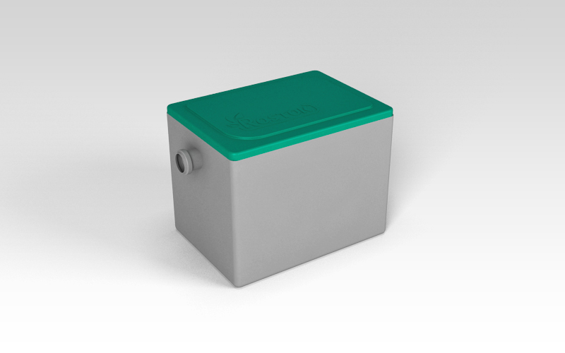 Жироуловитель «Rostok» производительностью 0,5 м3/час (0,15 л/с)