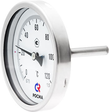 Бобышка приварная №9 БП-КР-40-М20х1,5 под кран с резьбойМ20х1,5, длина 40мм , РОСМА