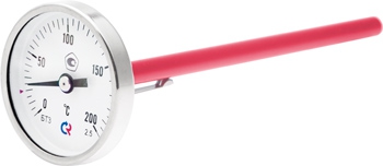 БТ-23.220, корпус 50 мм, диапазон 0…200 °С, кл. т. 2,5, РОСМА