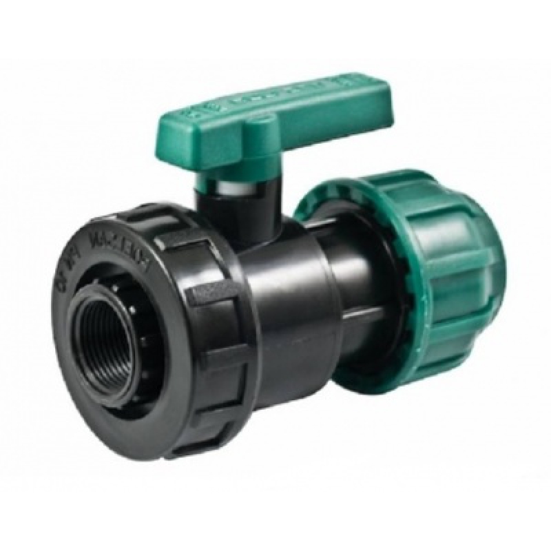 Кран компрессионный DN 20 х 1/2"