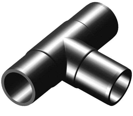 Тройник удлиненный ПЭ100 SDR11 DN 63 (СПИГОТ)