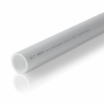 Труба PP-R PN10 DN 20х1,9 SDR 11 (4 м) SLT Aqua