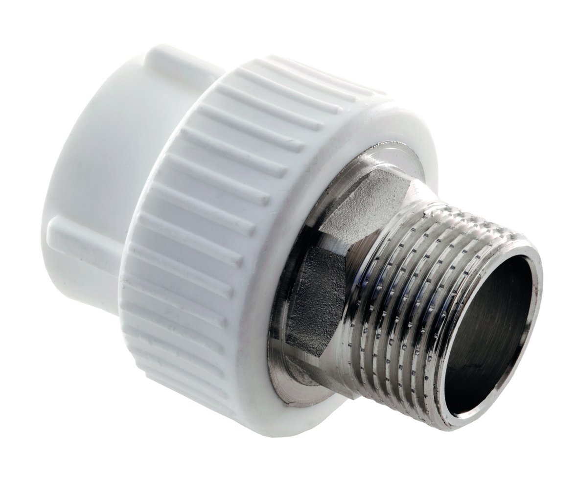 Муфта PP-R комбинированная НР под ключ DN 32x1 SLT Aqua