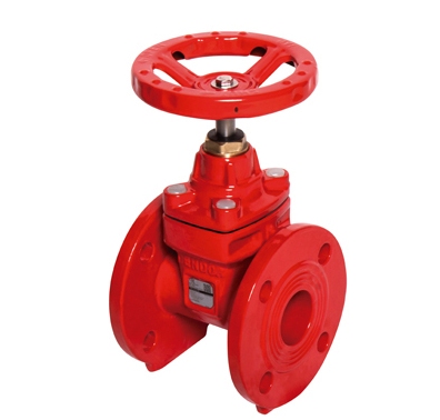 Задвижка клиновая 47GV (красная) с маховиком DN 50 PN 16 Dendor