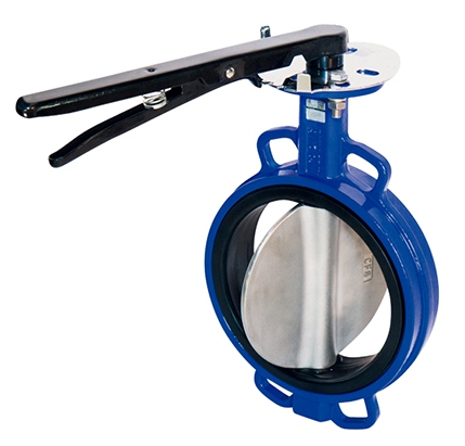 Затвор дисковый 015W (корпус- сталь) с электроприводом 380 В DN 50 Dendor