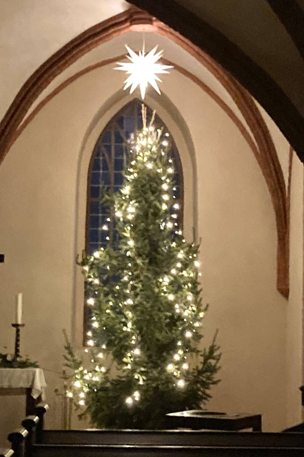 Christmas Vespers in the monastery chapel
