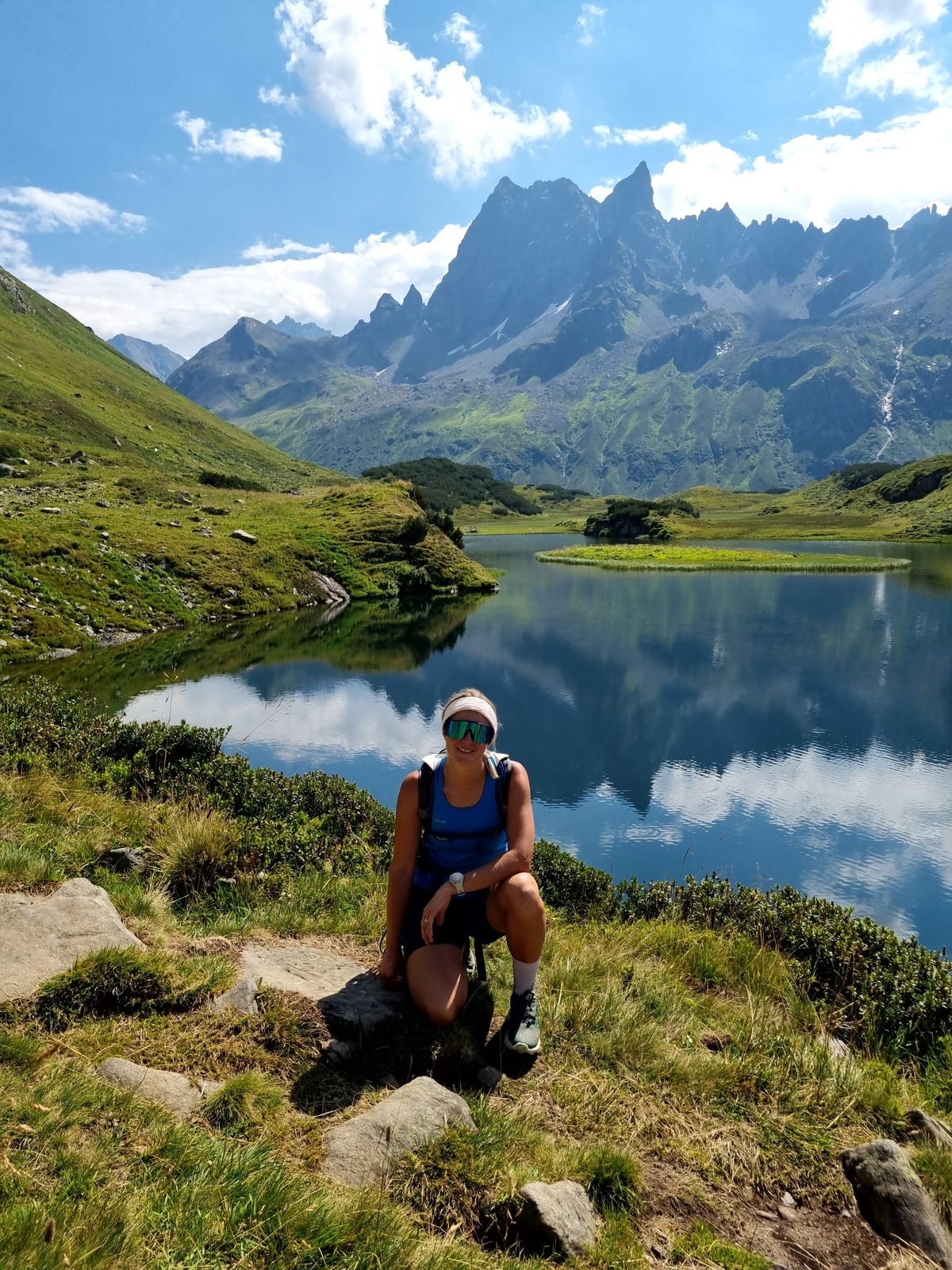 Hiking tour with landlady Sandra